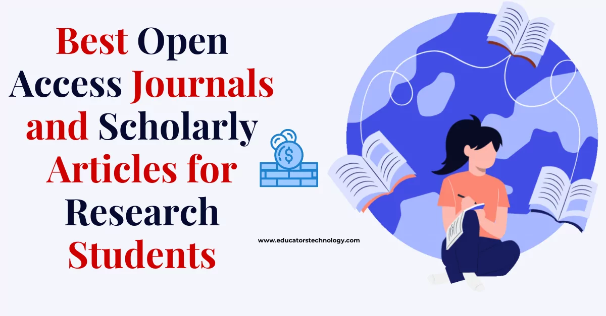 Open access journals for students