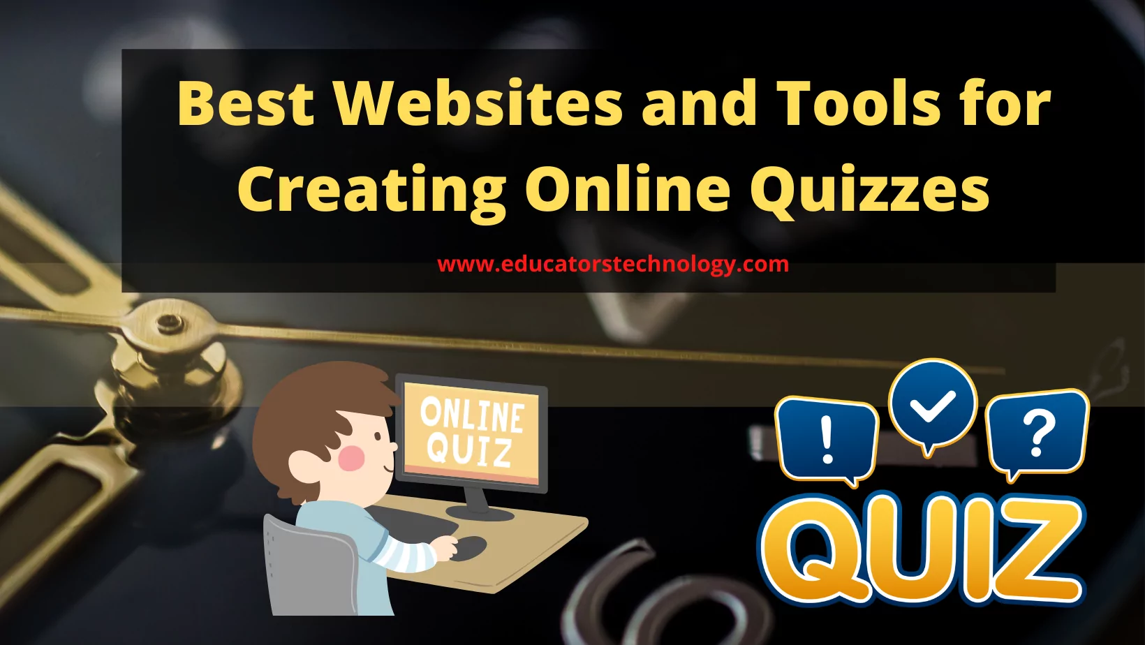 tools to create online quizzes