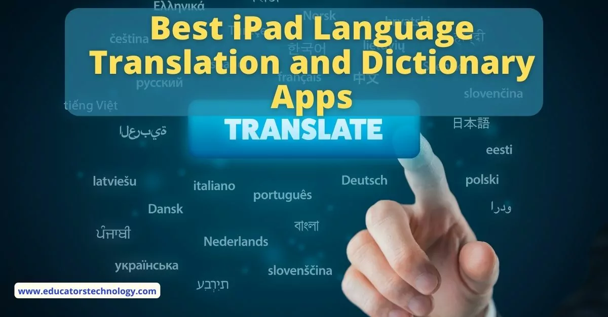 iPad translation apps