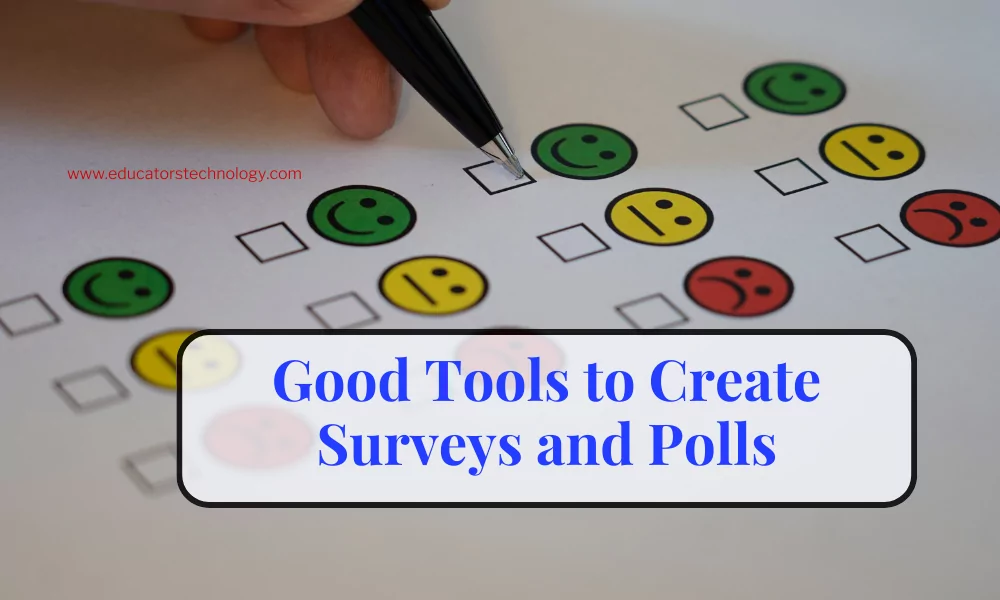 Tools to Create Free Surveys and Polls