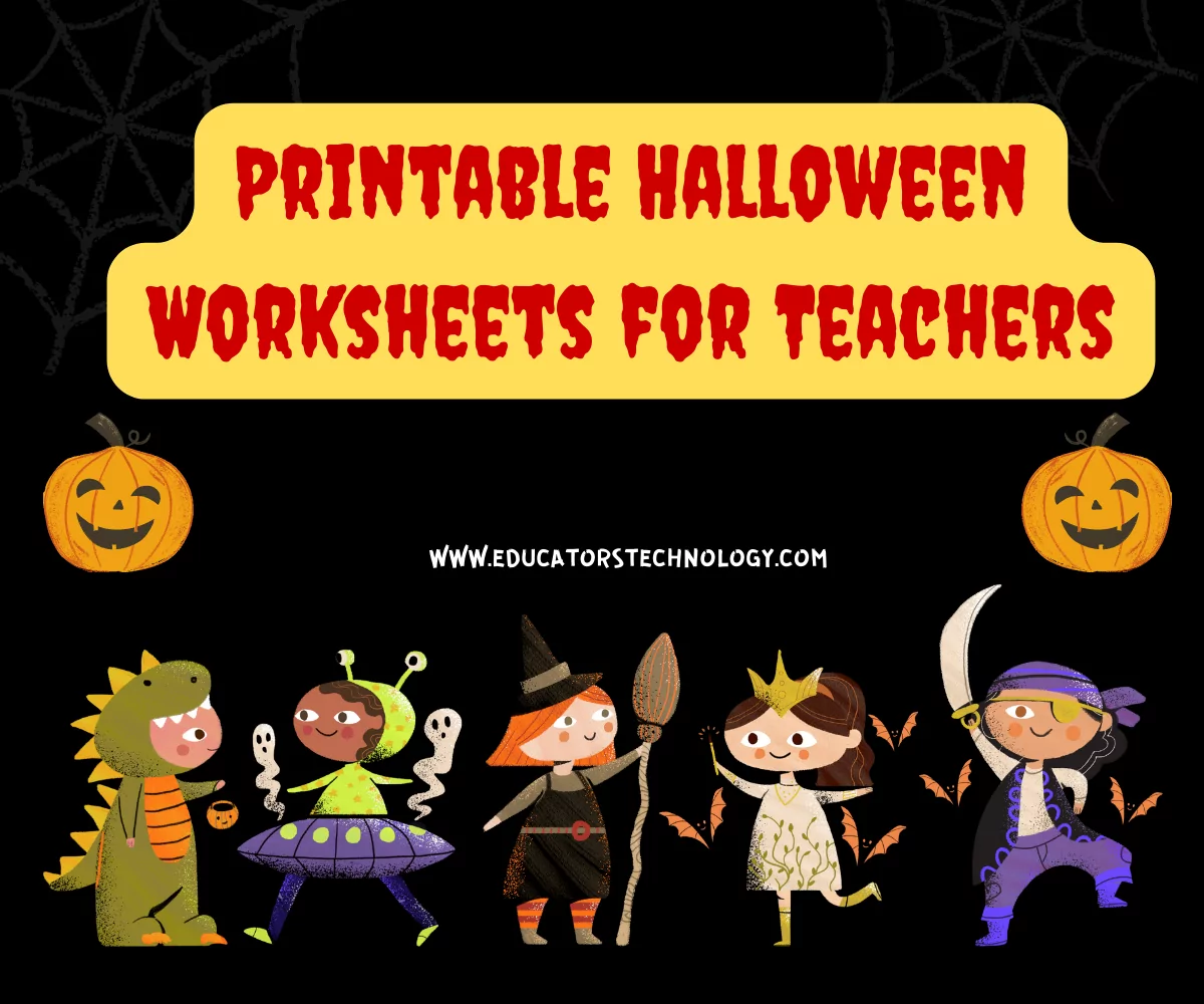 Halloween worksheets