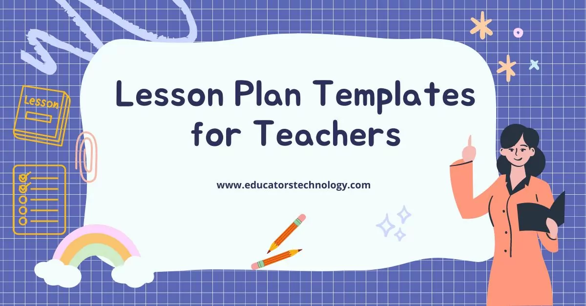 Lesson plan templates