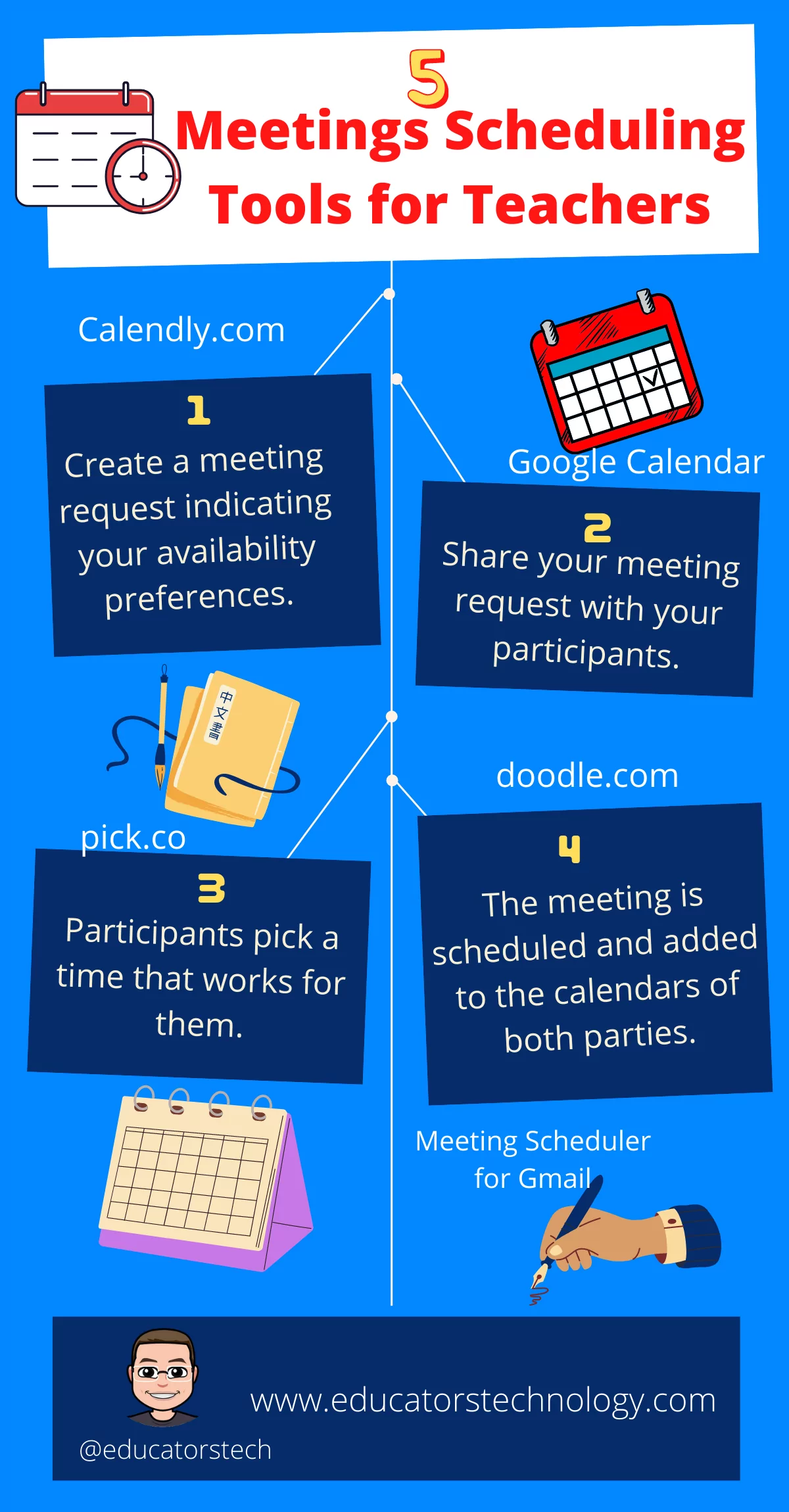 6 Great Tools to Help Teachers Easily Plan and Schedule Meetings