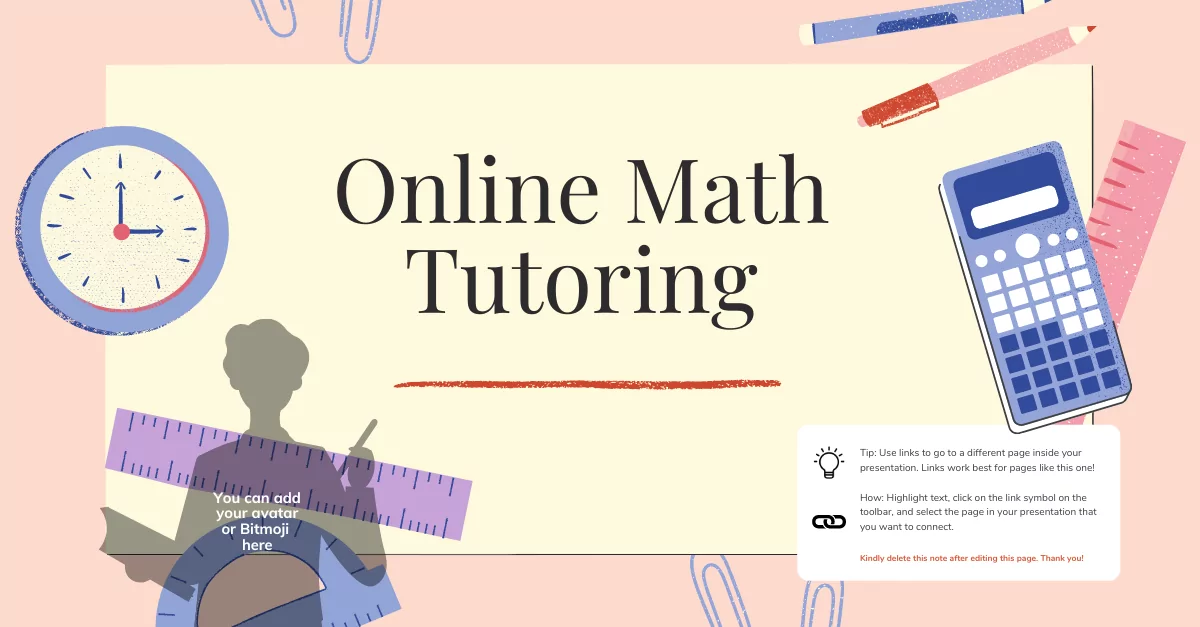 Online math tutoring