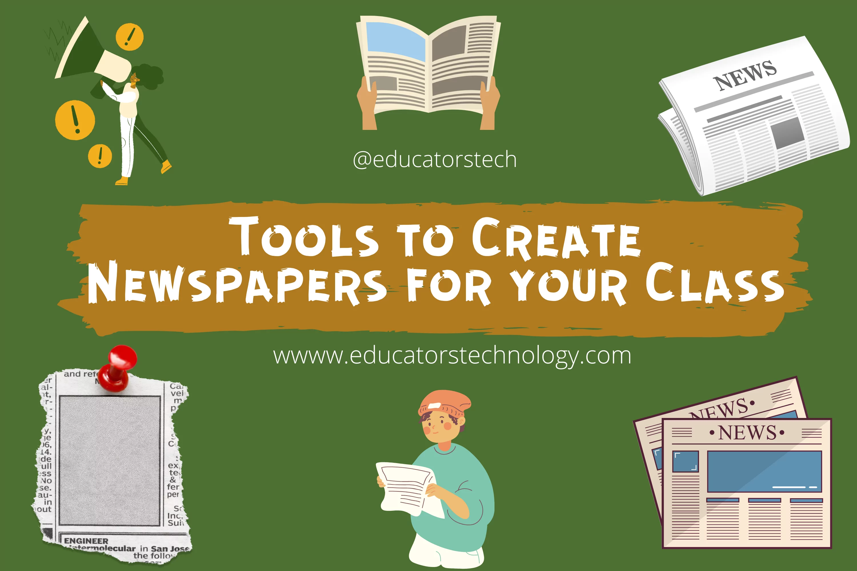 6 Web Tools To Create Newspapers and Flyers for Your Class