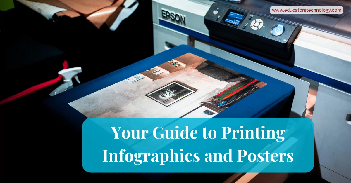 Printing infographics and posters