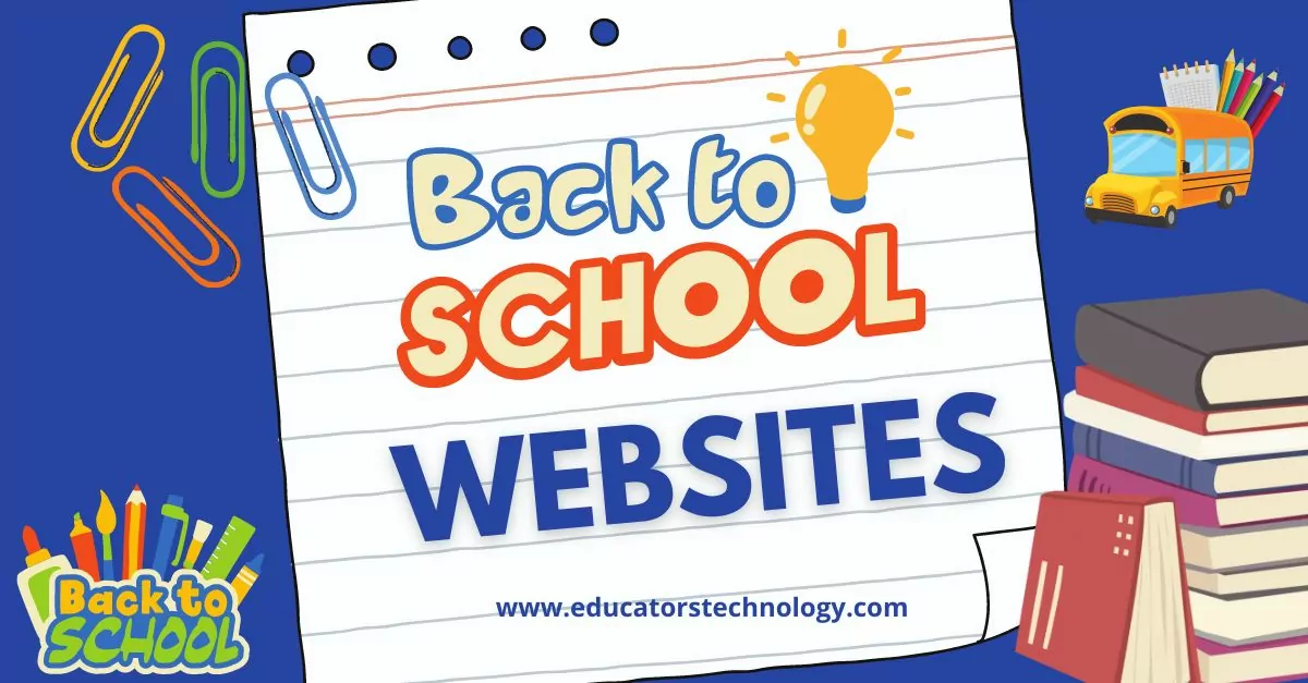 Back to school websites