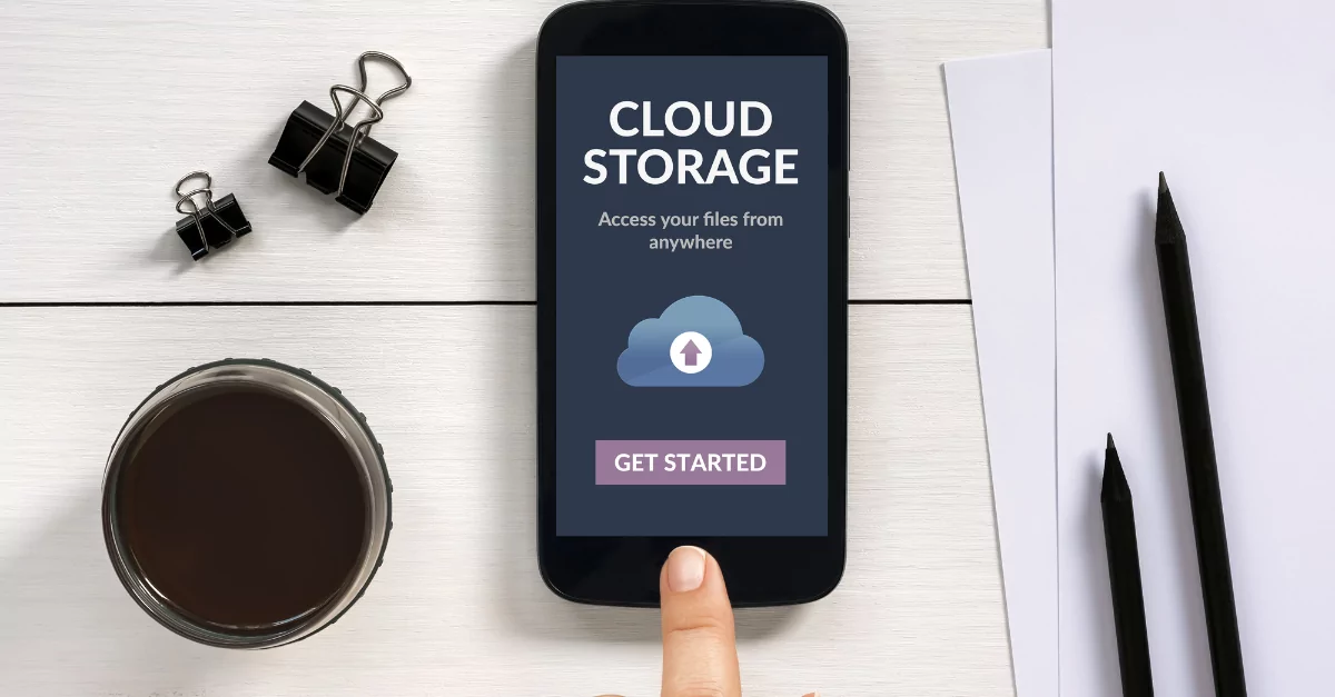 Cloud storage apps