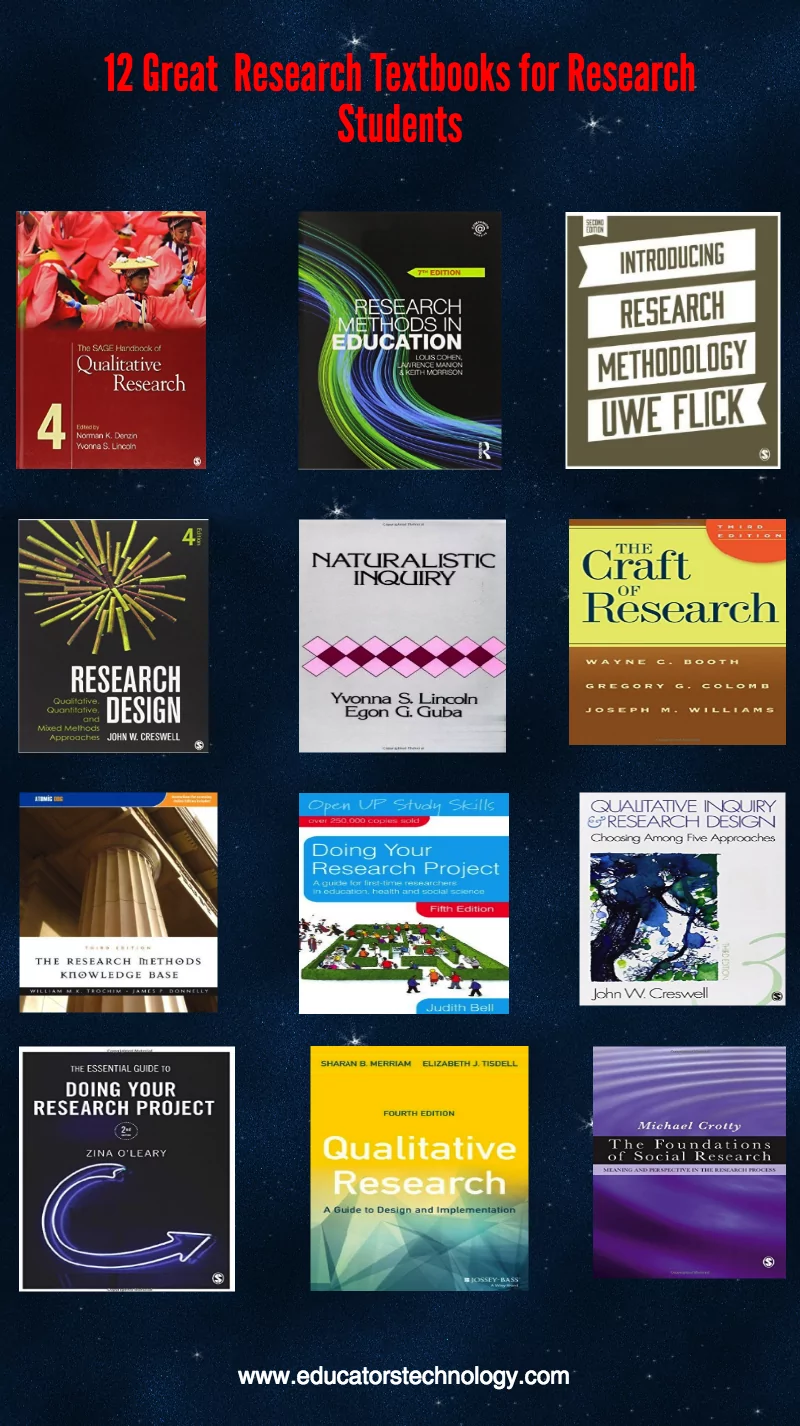12 of The Best Research Methodology Textbooks for Research Students and Educators
