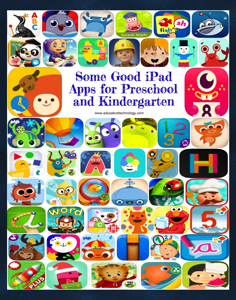 50 Good iPad Apps for Preschool and Kindergarten
