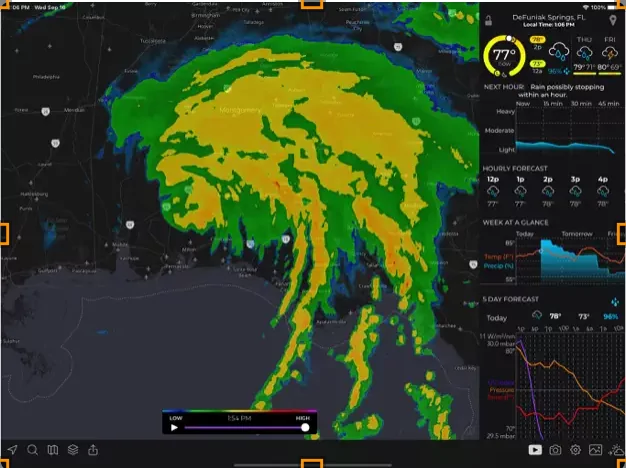 Hurricane tracker apps