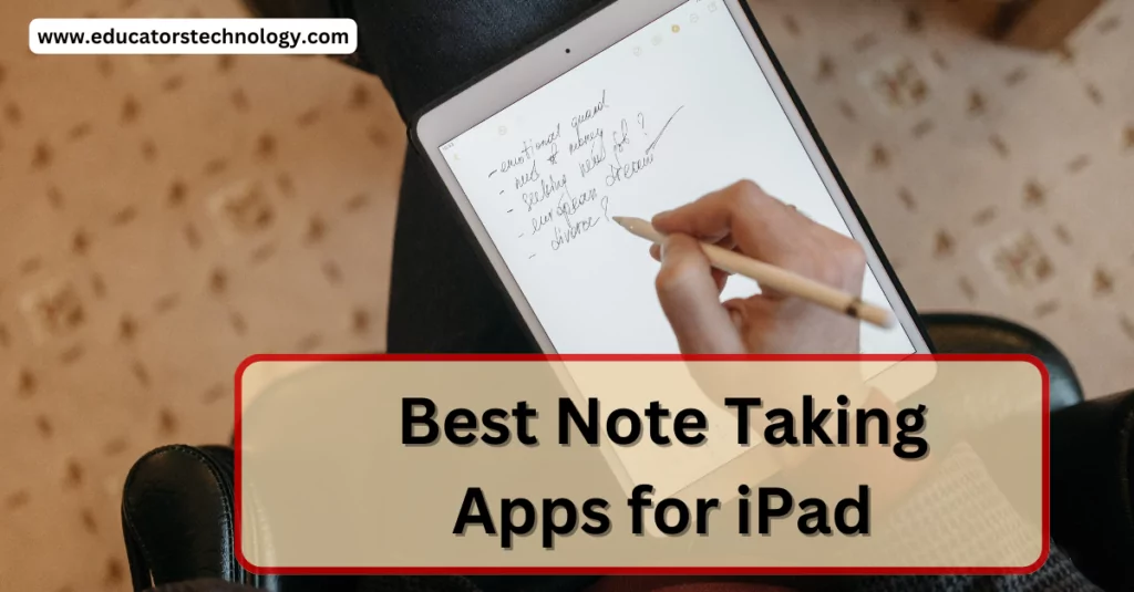 note taking apps for iPad