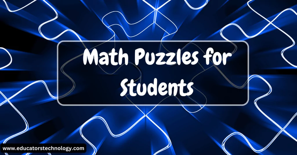 Math Puzzles for middle school Students