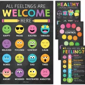 Zones of Regulation Posters For Classrooms