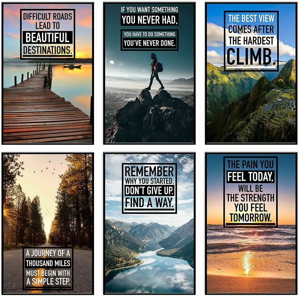 Motivational and Inspirational Quotes posters
