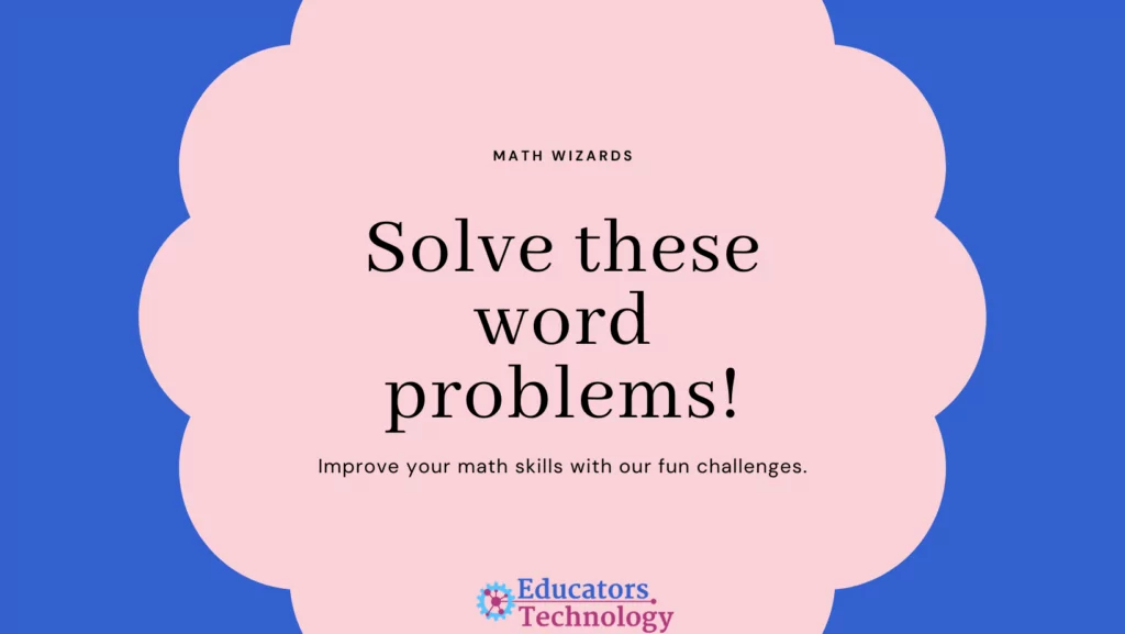 Word Problems for 2nd Graders