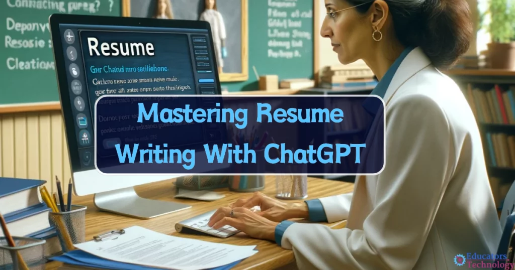 Resume Writing with ChatGPT