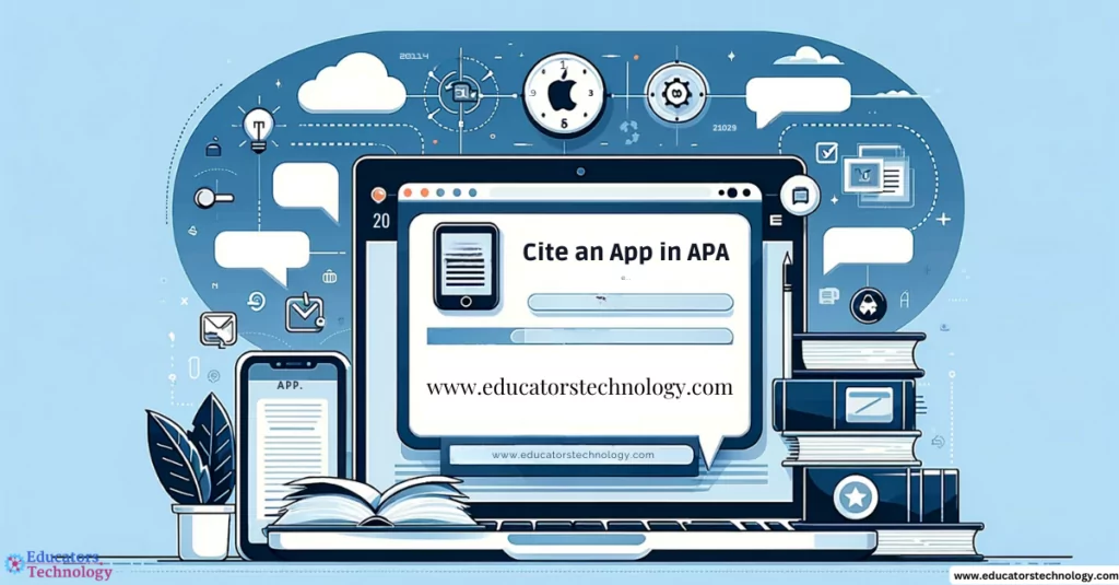 Cite An App in APA 