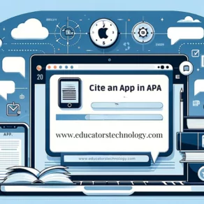 Cite An App in APA
