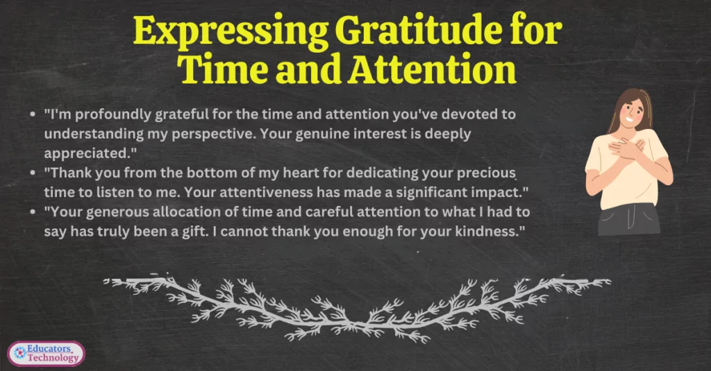 Different Ways to Say Thank You for The Consideration