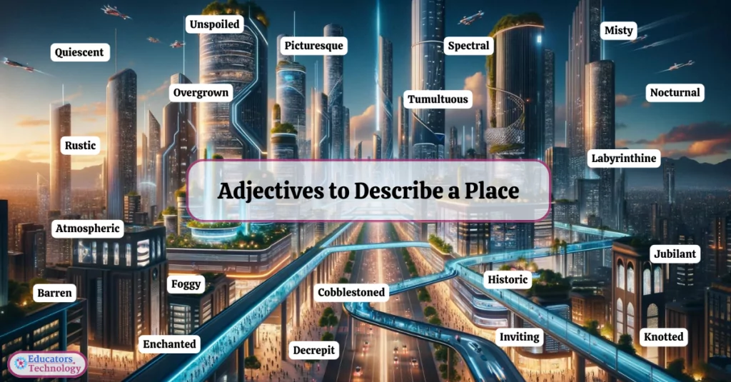 Adjectives to Describe a Place