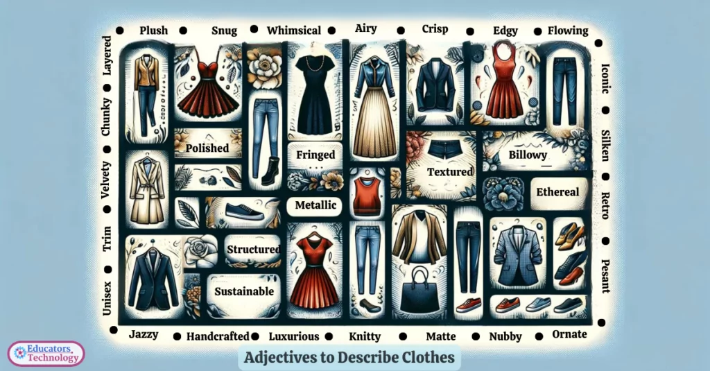 Adjectives to Describe Clothes