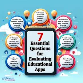 Questions for Evaluating Educational Apps