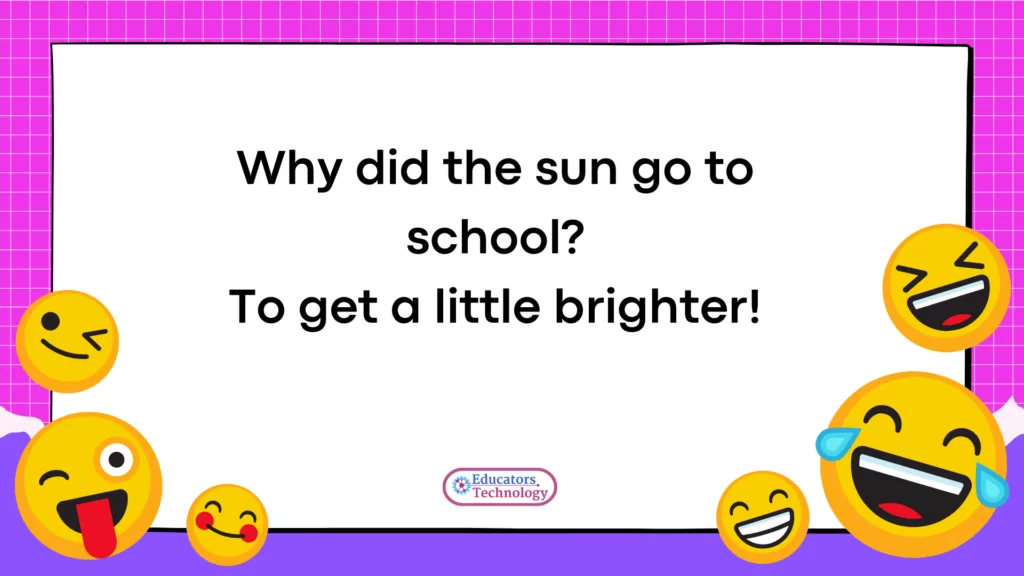 Kid Jokes about School